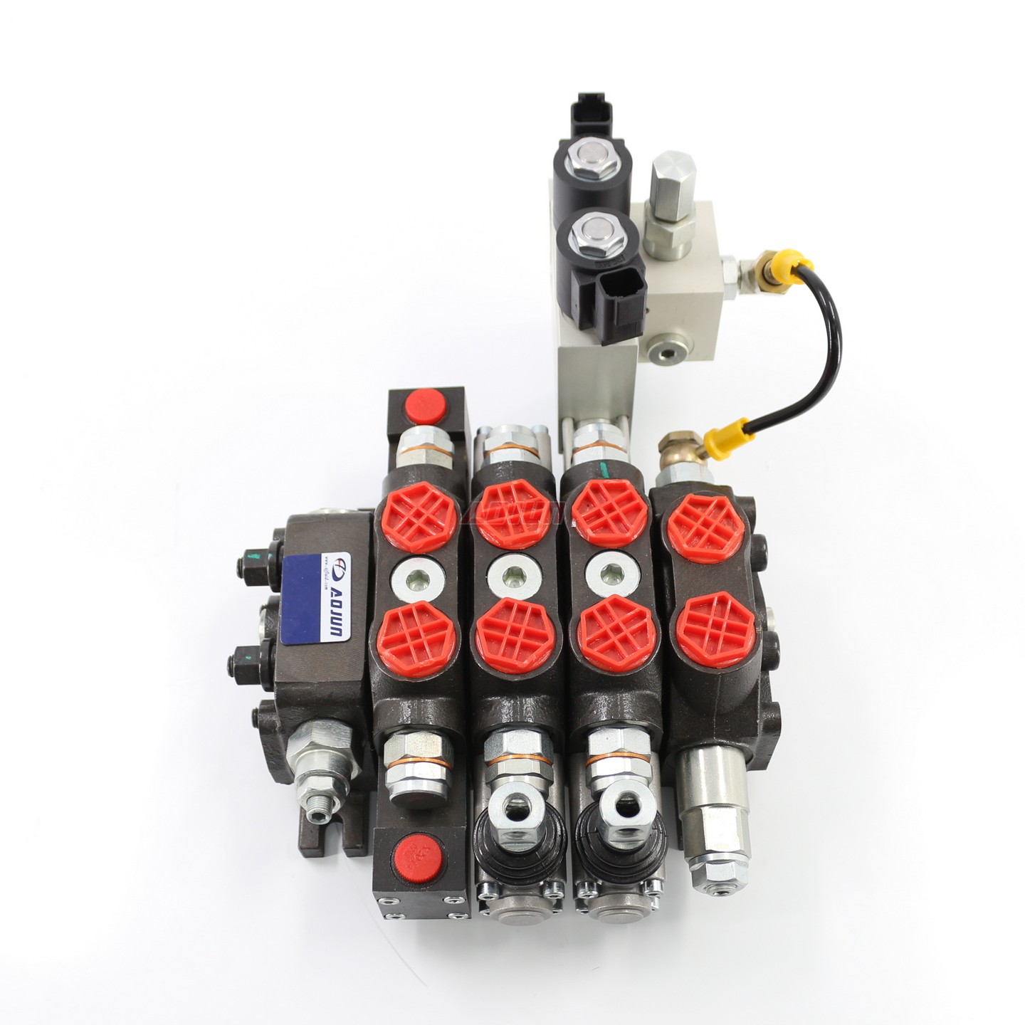 3 Spool Electro-hydraulic Sectional Directional Valve DCV60